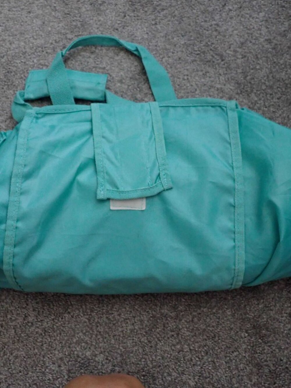 ALDI Reusable Tote Bag with Pink & Turquoise Ice Cream Design - Picture 6 of 15